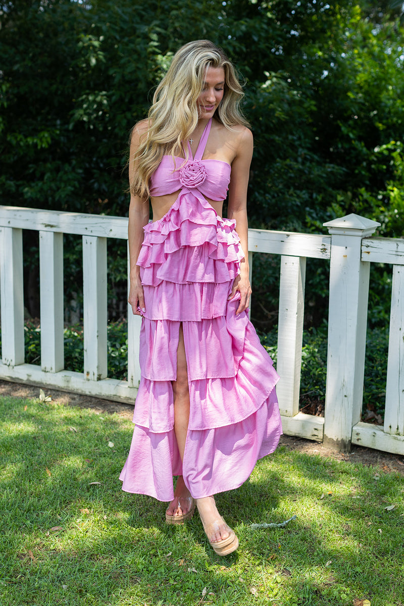 auguste delilah frill maxi dress Delilah Maxi