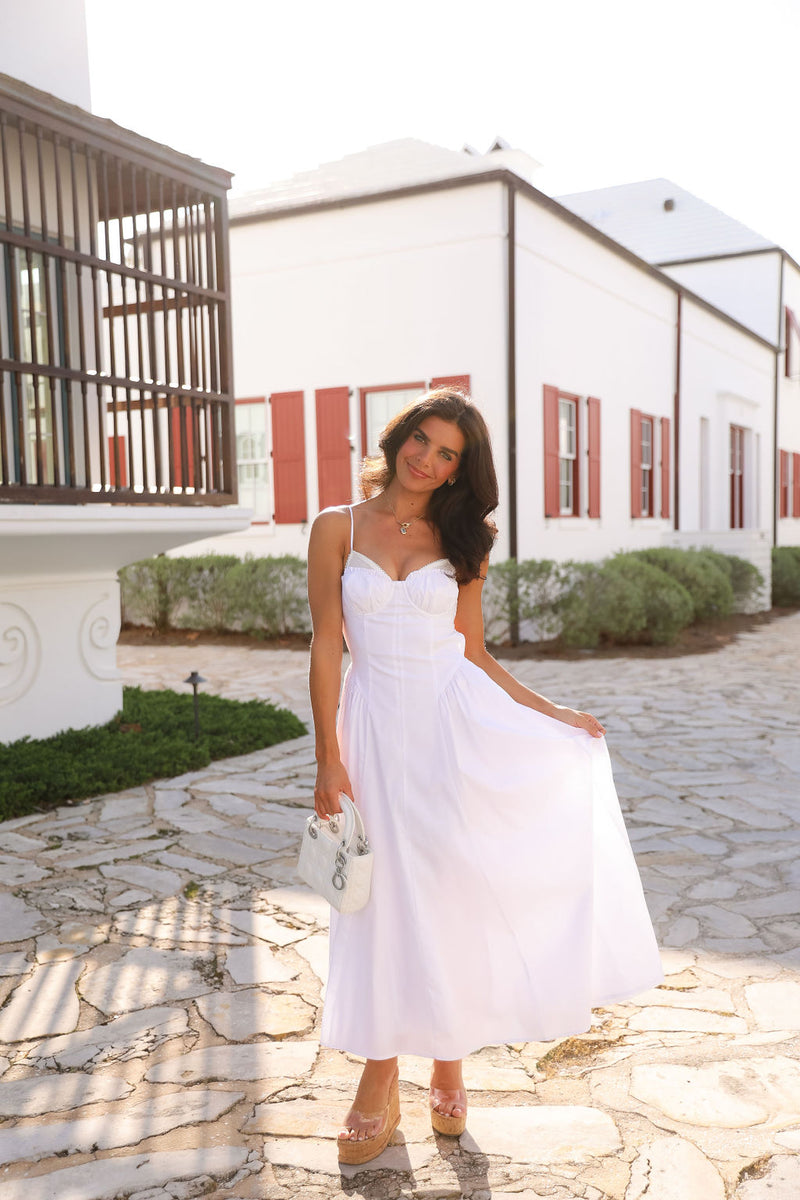 Alice Dress - White – cocolillys