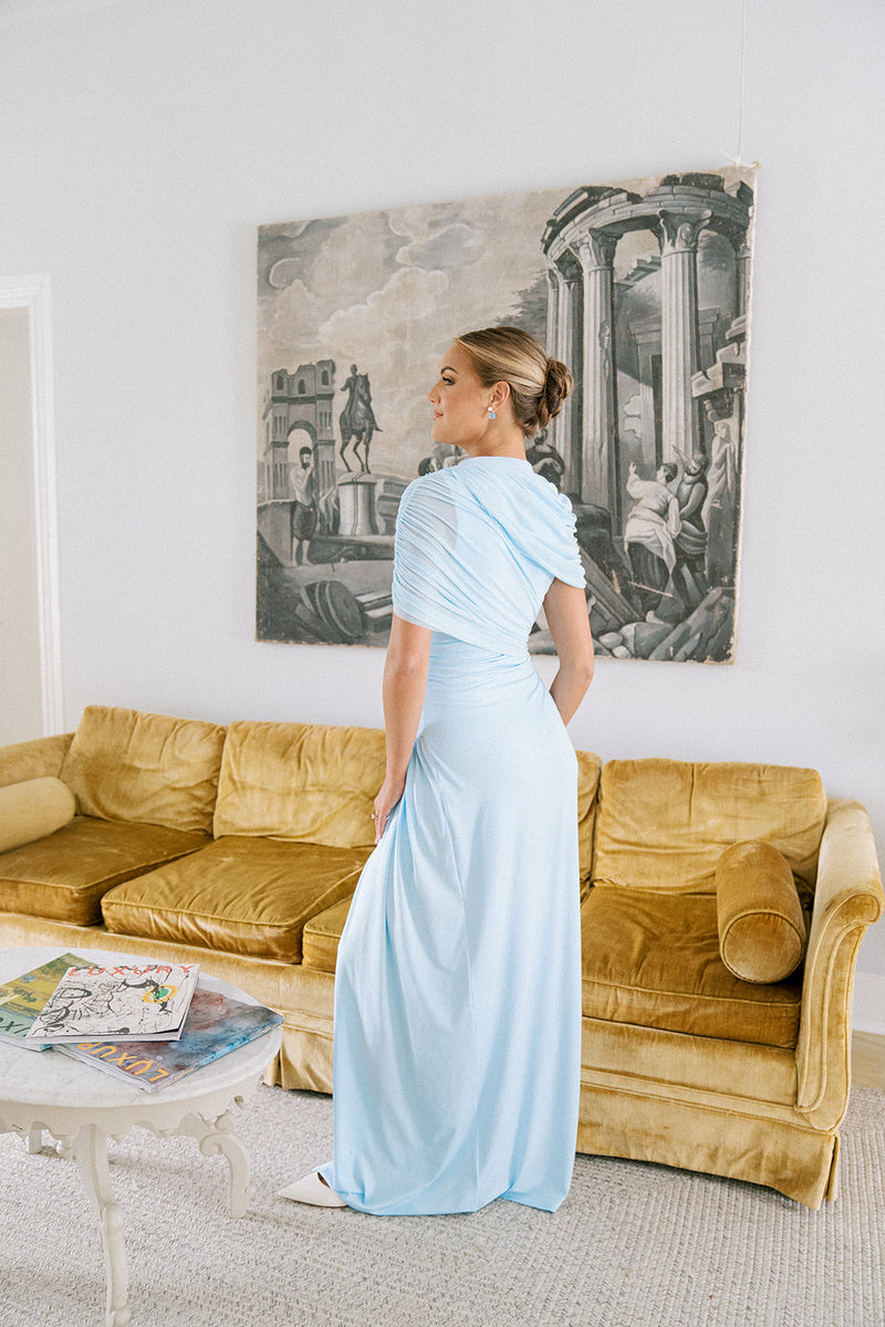 Hepburn Gown - Sky Blue – cocolillys