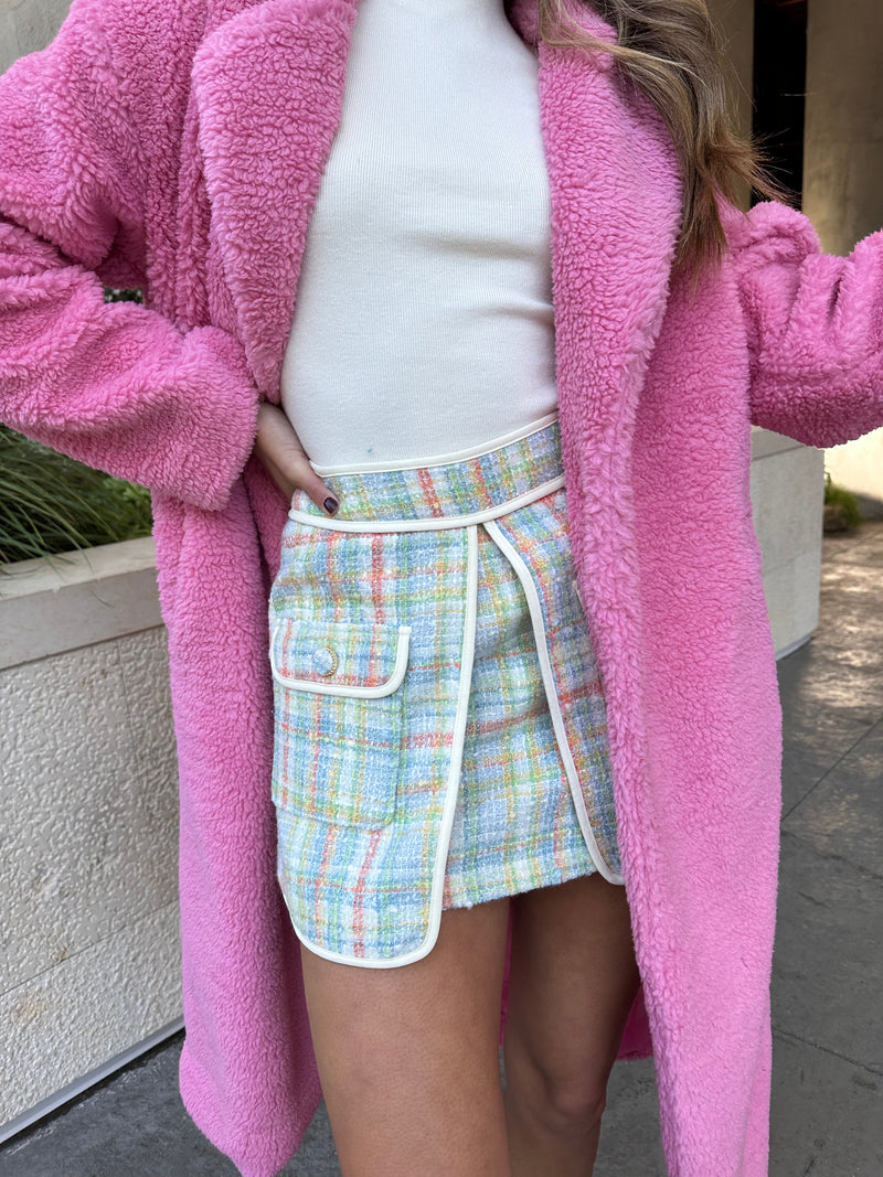 Emory Tweed Skirt - Multi
