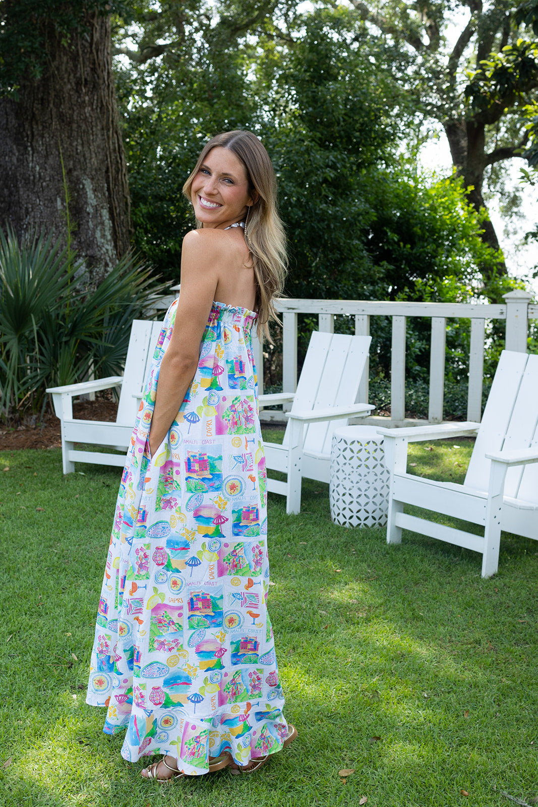 Around The World Maxi Dress