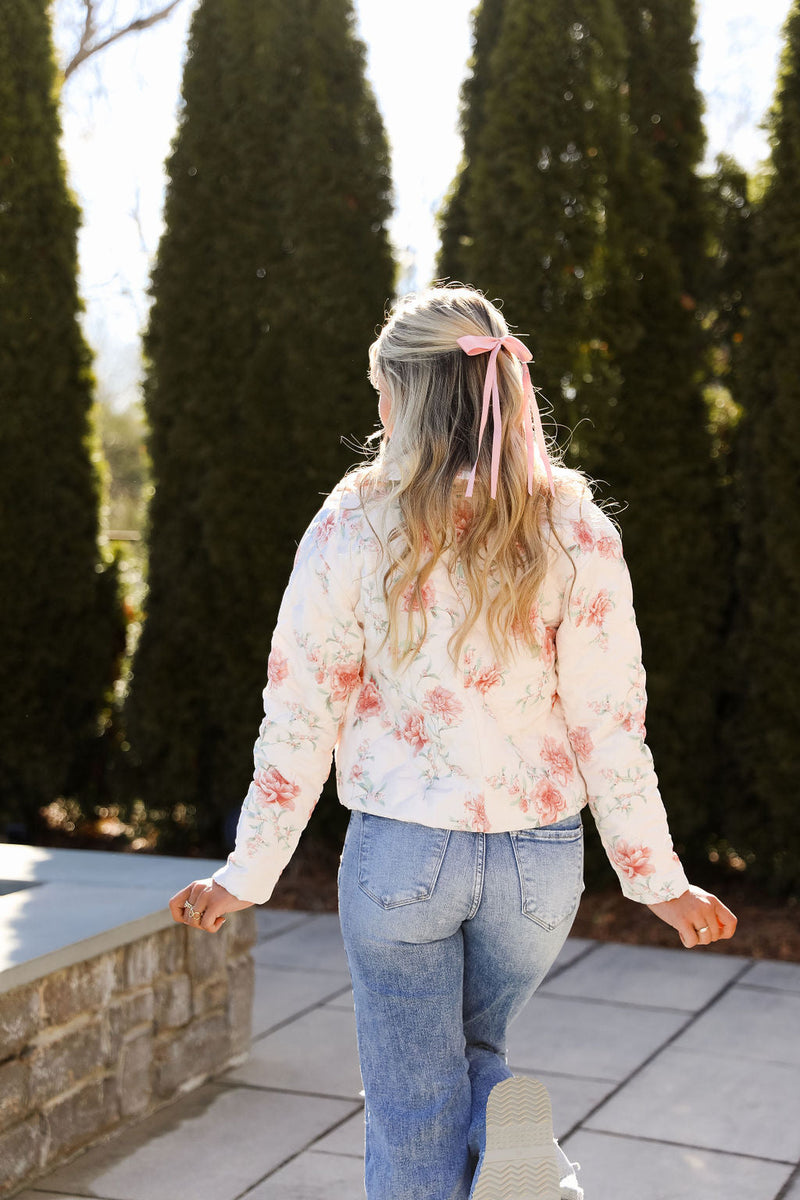 Daisy Jacket - Pink Floral