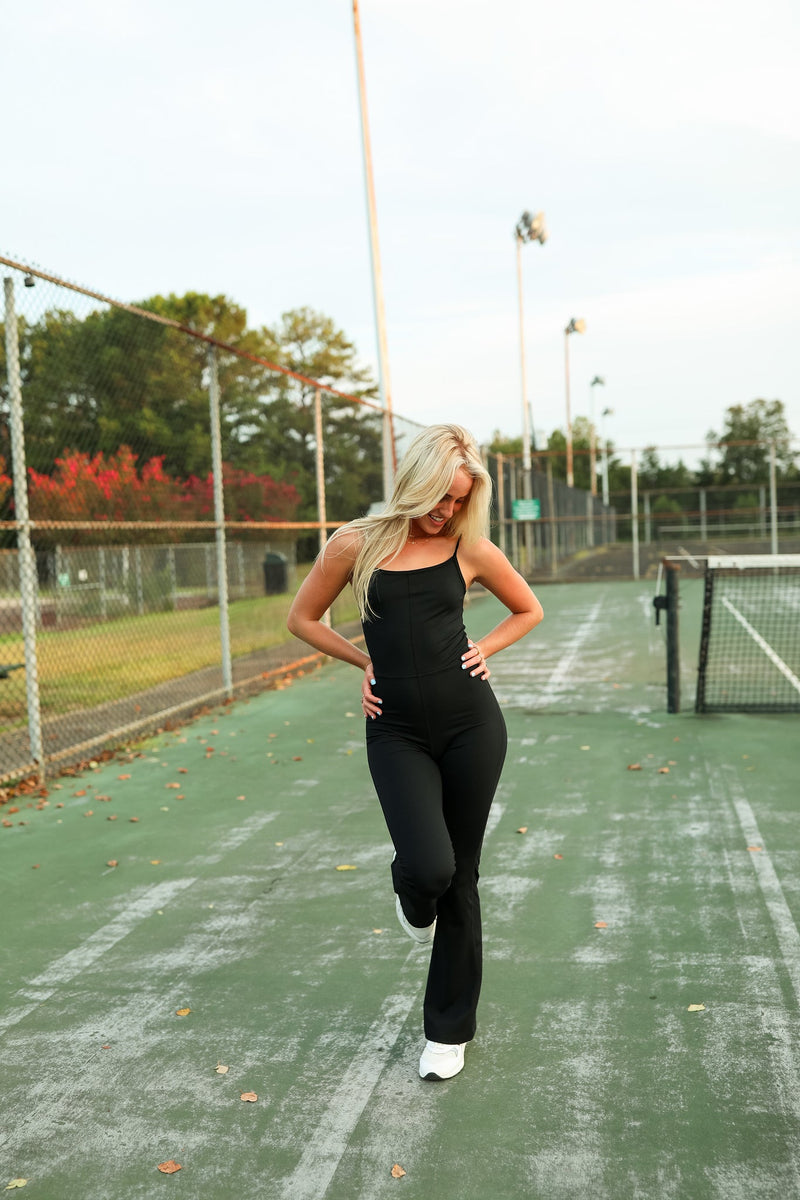 Get It Girl Onsie Jumpsuit- Black