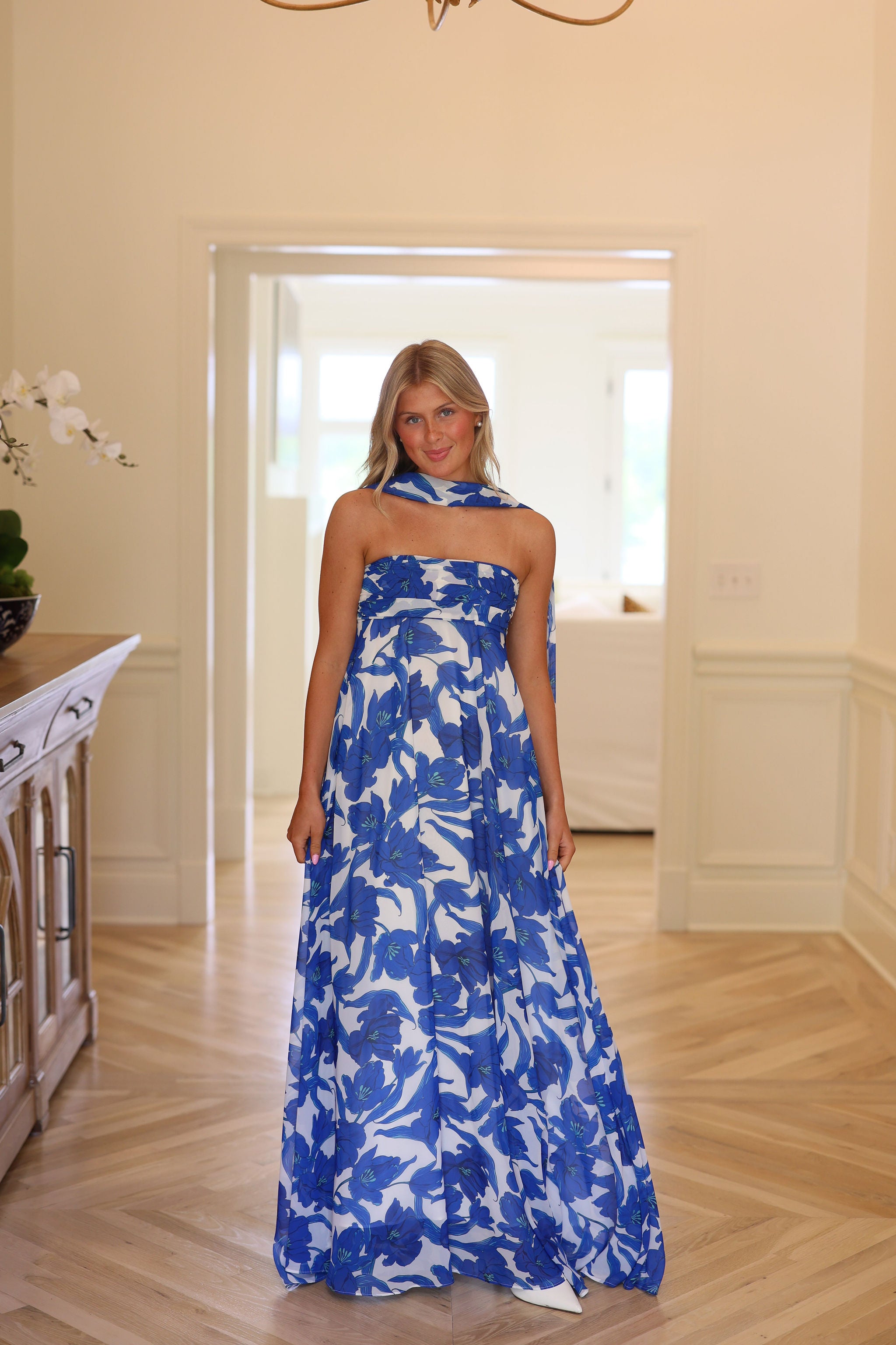 Cooper Scarf Gown