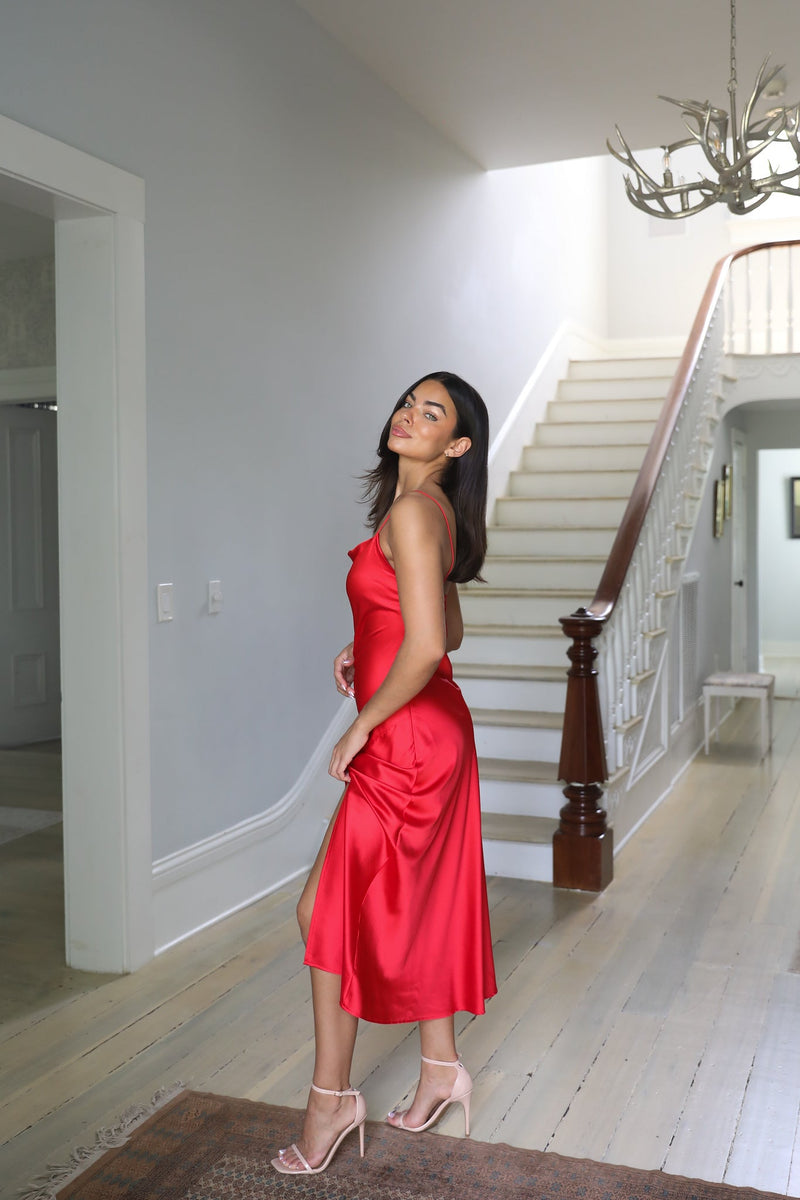 Farrah Dress - Red