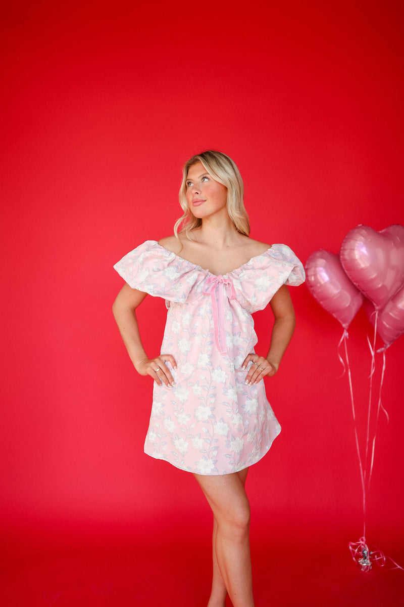 Jackie Mini Dress - Pink