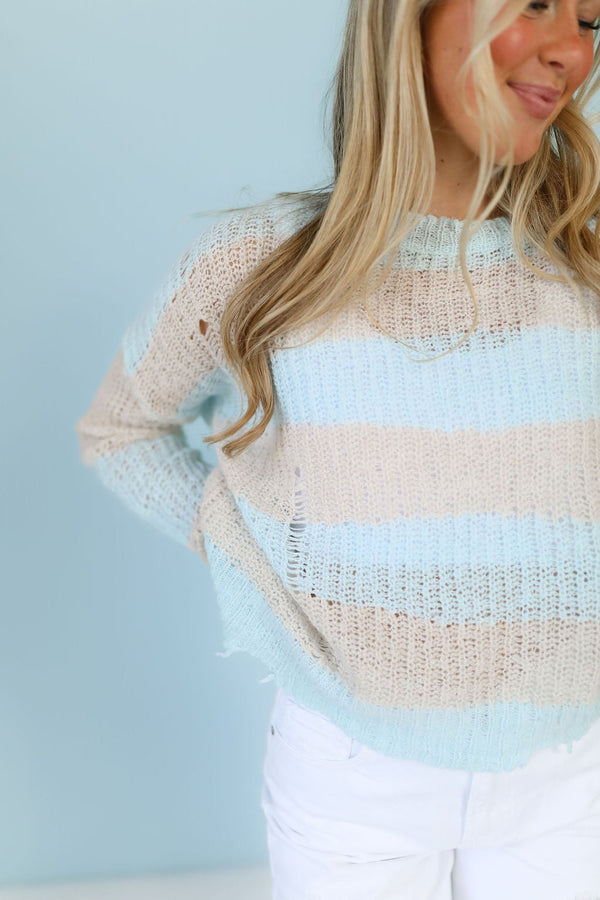 Aqua Dreams Sweater