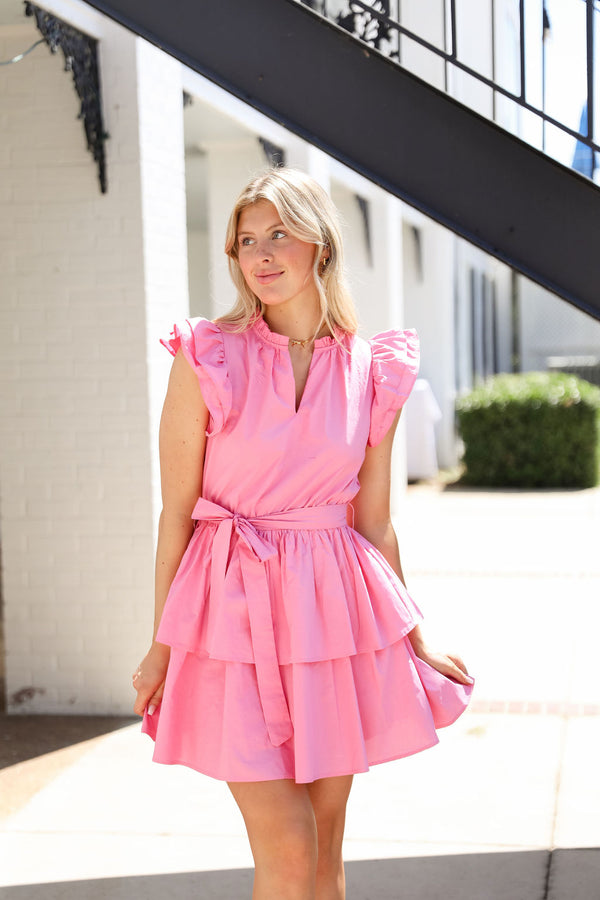 Simply Chic Dress - Pink