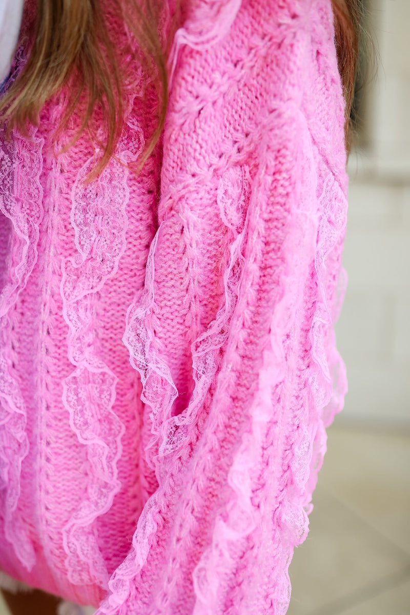McCollie Sweater - Barbie Pink