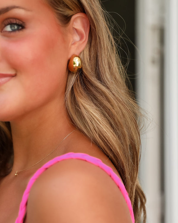 Eyes On Me Dome Earring