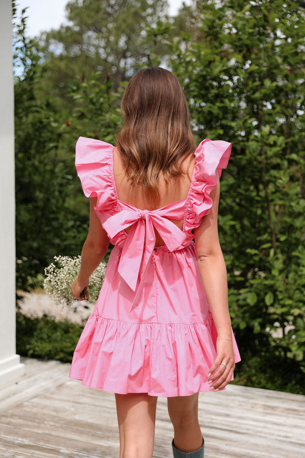 Capture His Heart Mini Dress - Pink