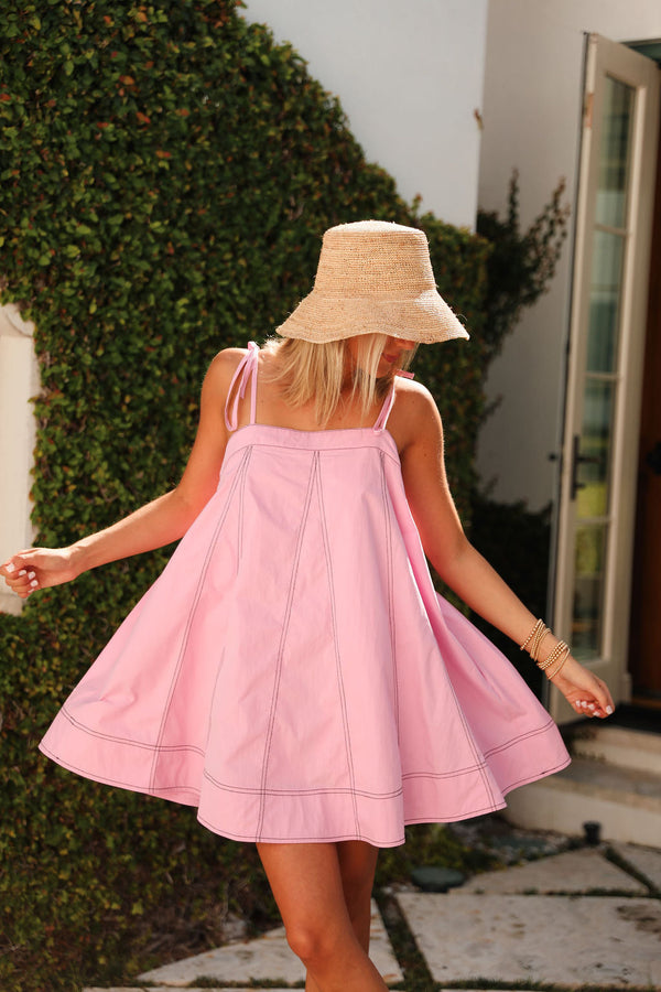 Railyn Mini Dress - Pink Lilac