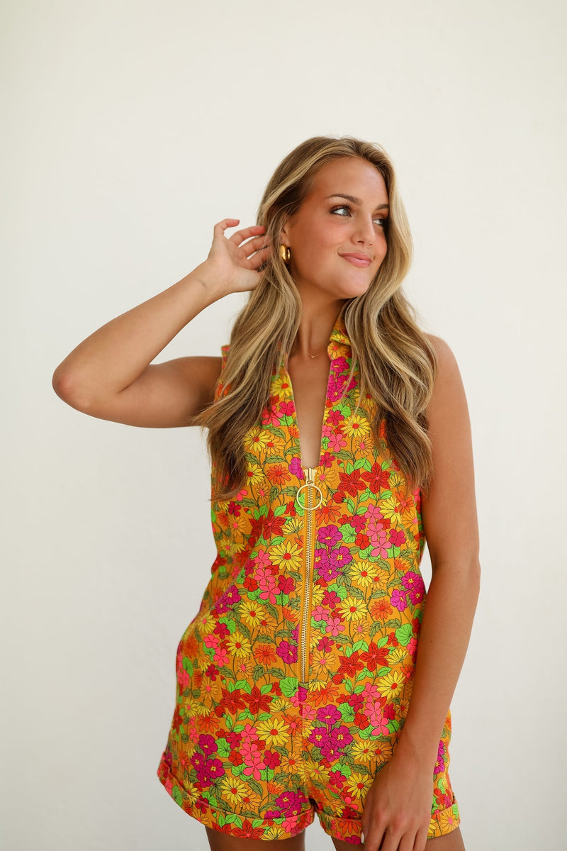 Reno Romper - Carnaby Floral