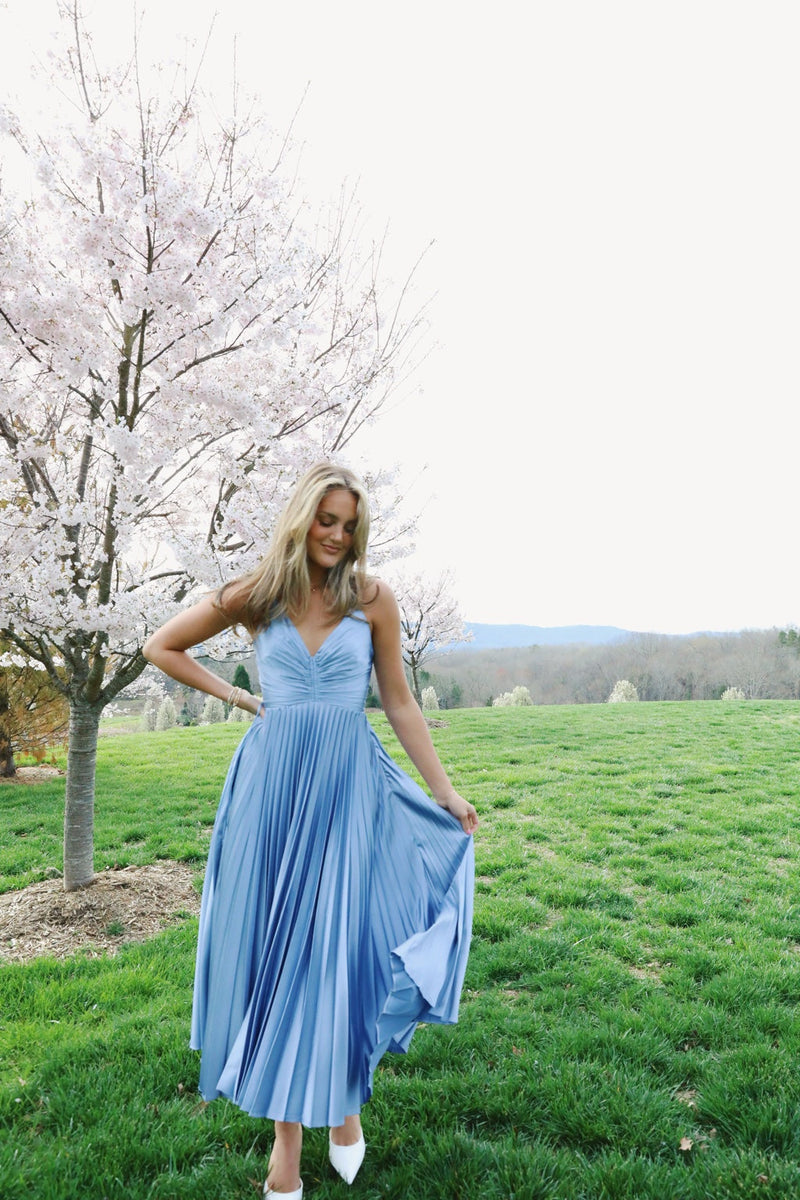 Sofie Dress - Regal Blue