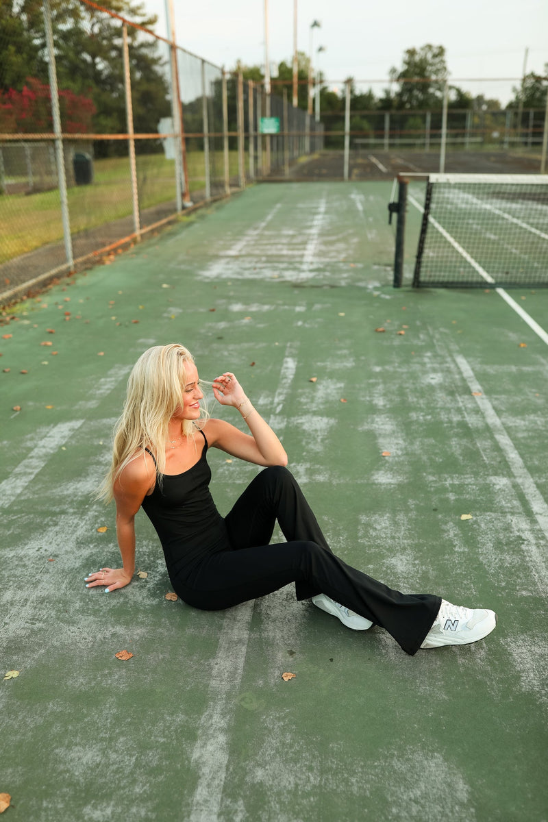 Get It Girl Onsie Jumpsuit- Black