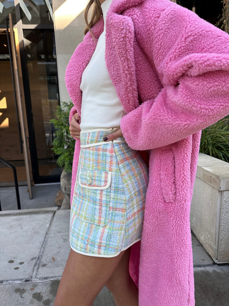Emory Tweed Skirt - Multi