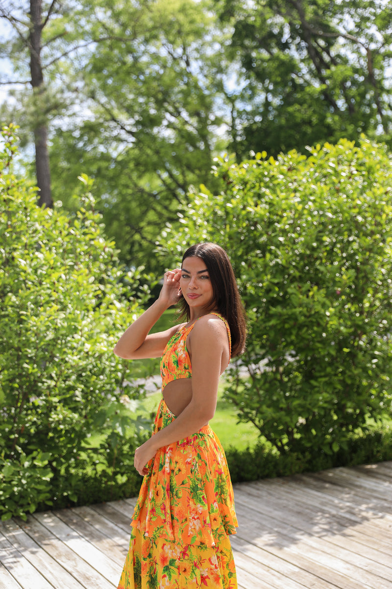 Summer Tropics Maxi - Floral
