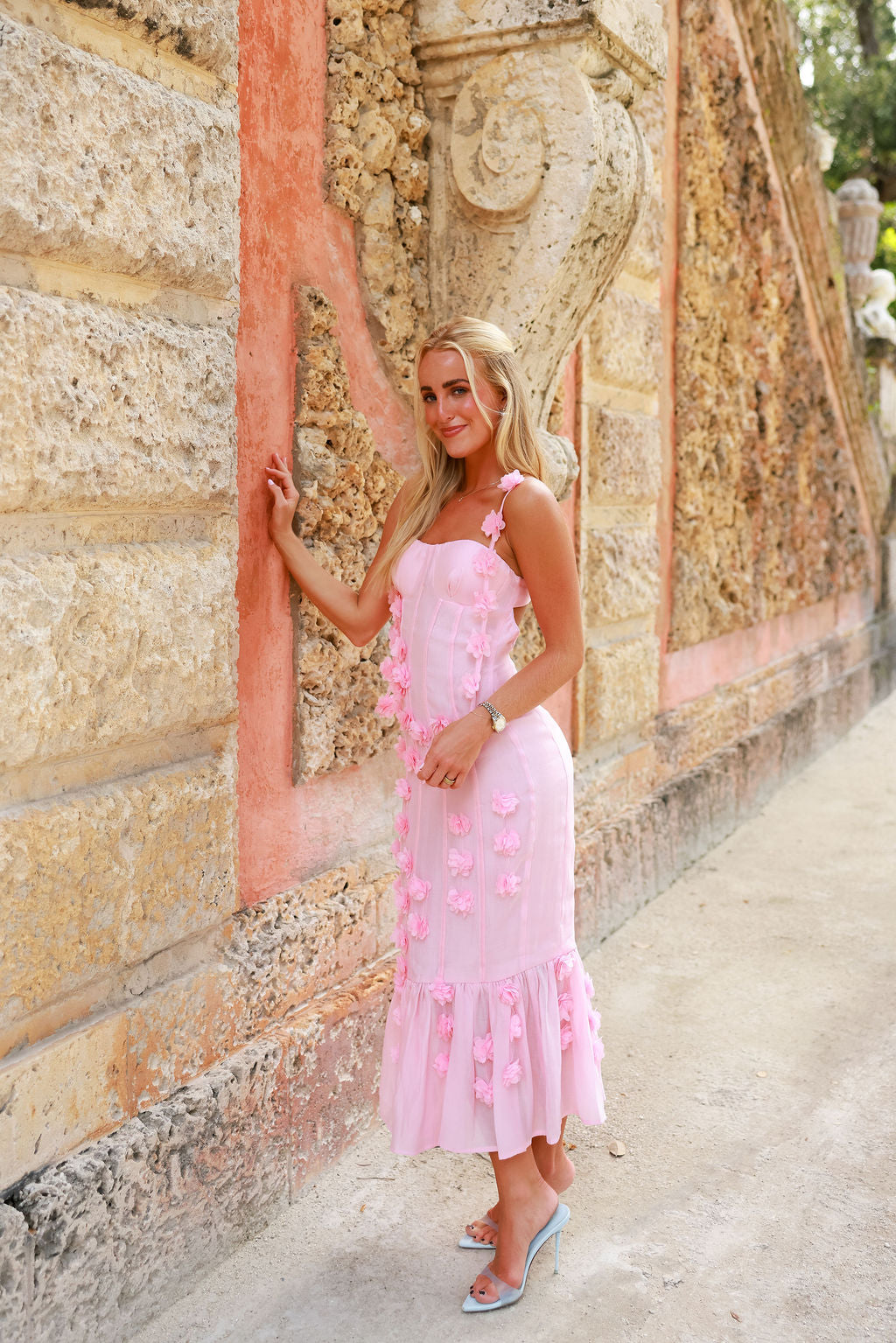 Rosette Gown - Pink – cocolillys