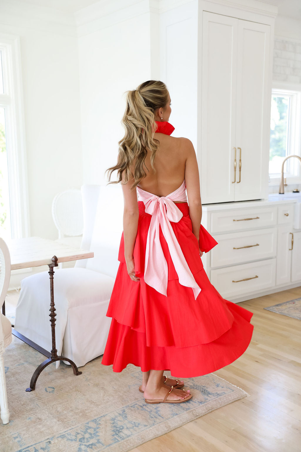 Julia Maxi Dress - Red – cocolillys
