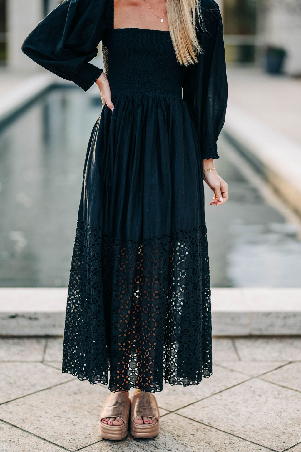 Perfect Storm Midi - Black FREE PEOPLE – cocolillys