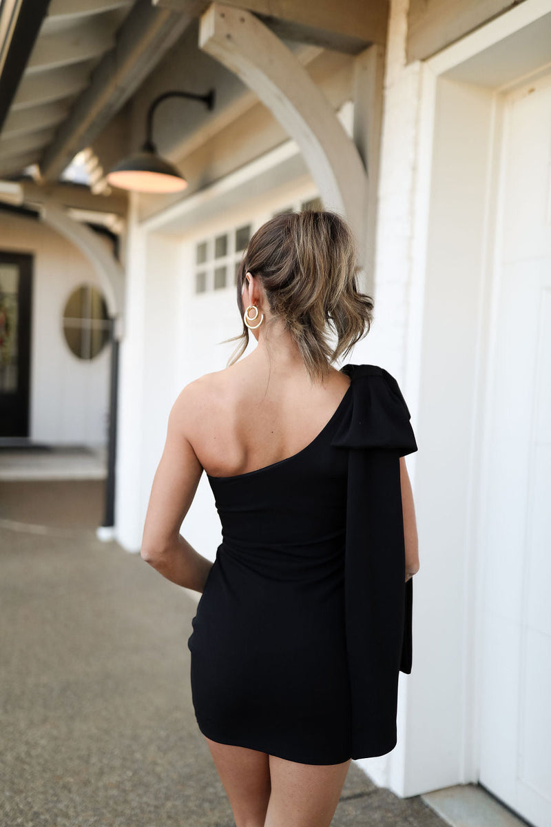 Saturday Night Mini Dress - Black