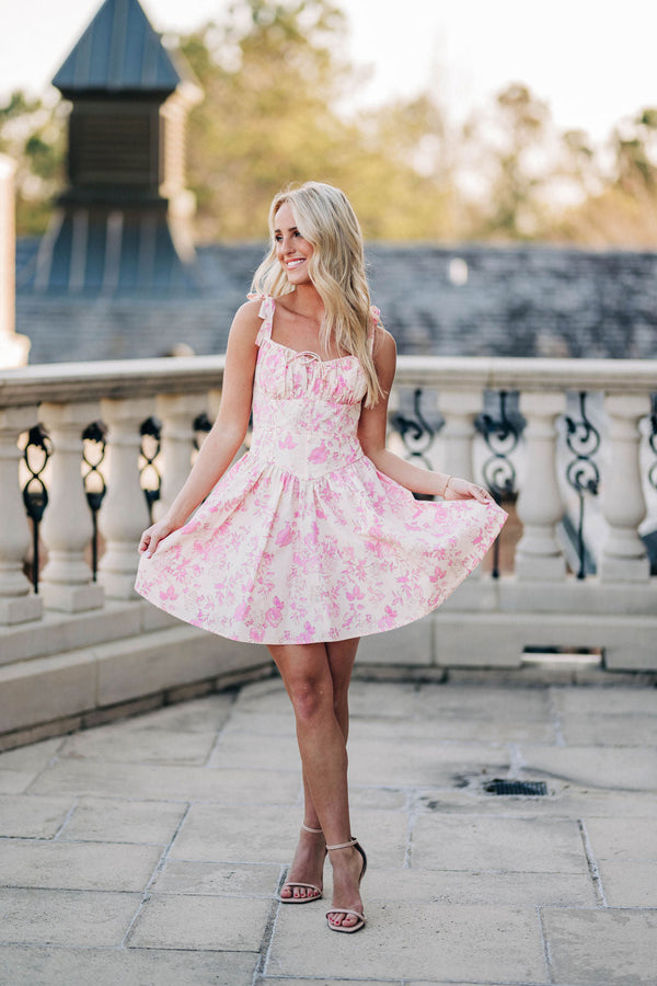 Rosie Dress - Blush Pink