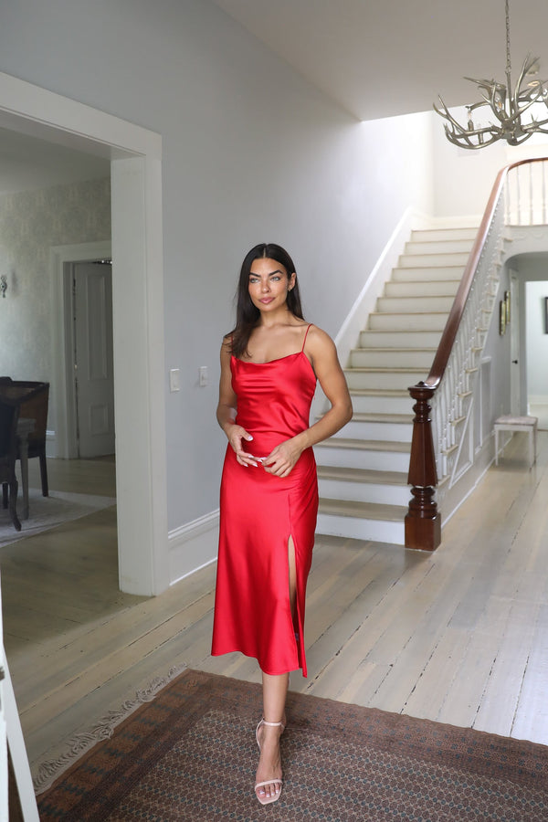 Farrah Dress - Red
