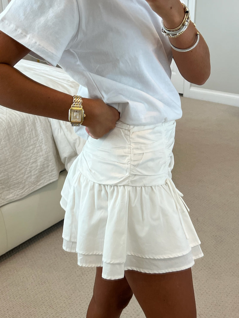 Hometown Skirt - White