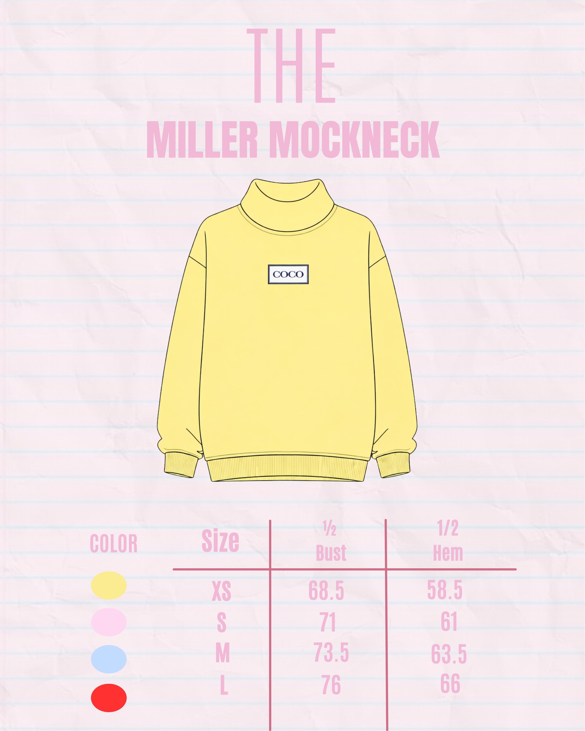 Miller Mockneck - Blue – cocolillys