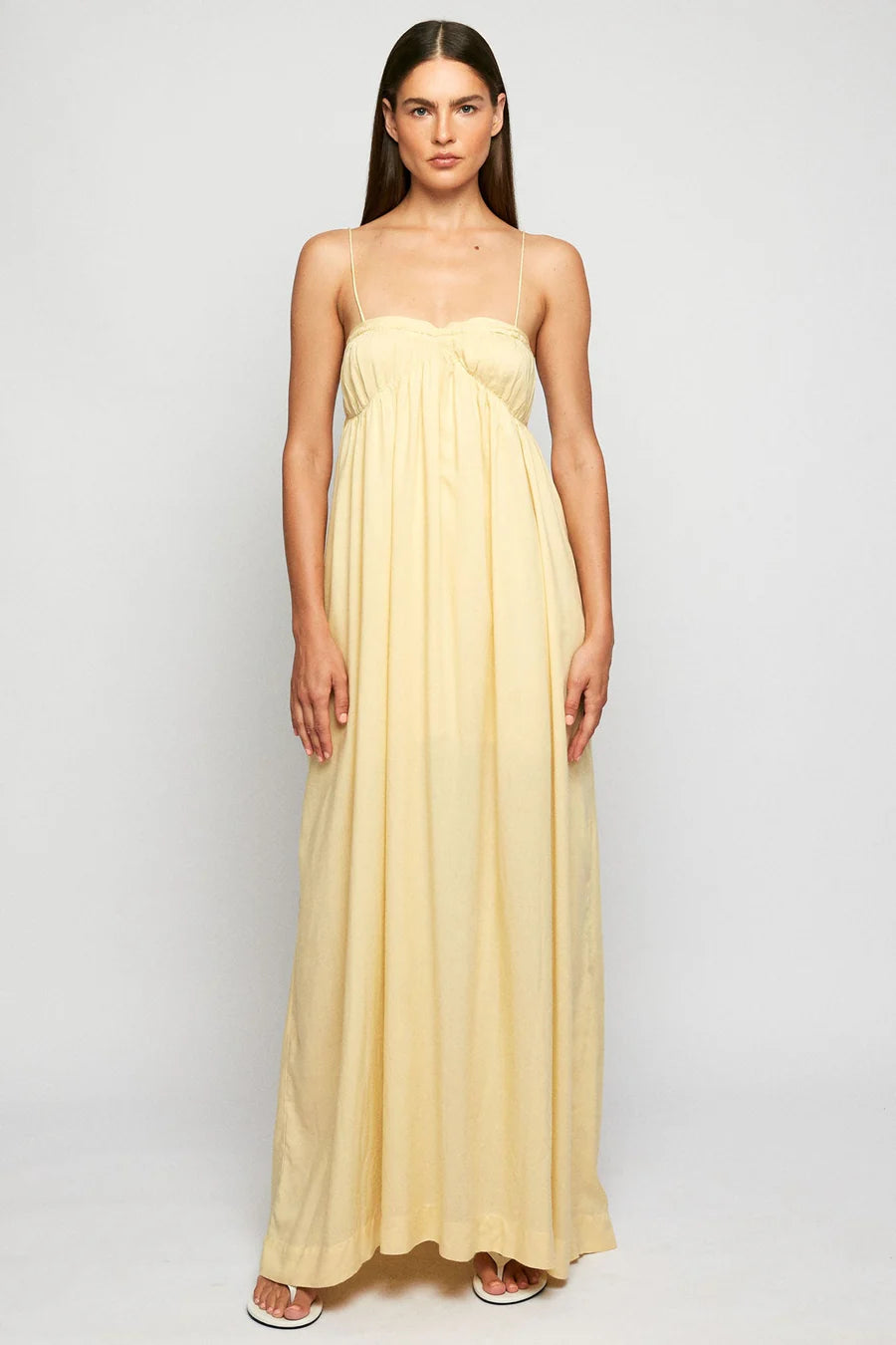 ruffle boho maxi dress Feeling Boho Tiered Maxi Dress S / sky blue