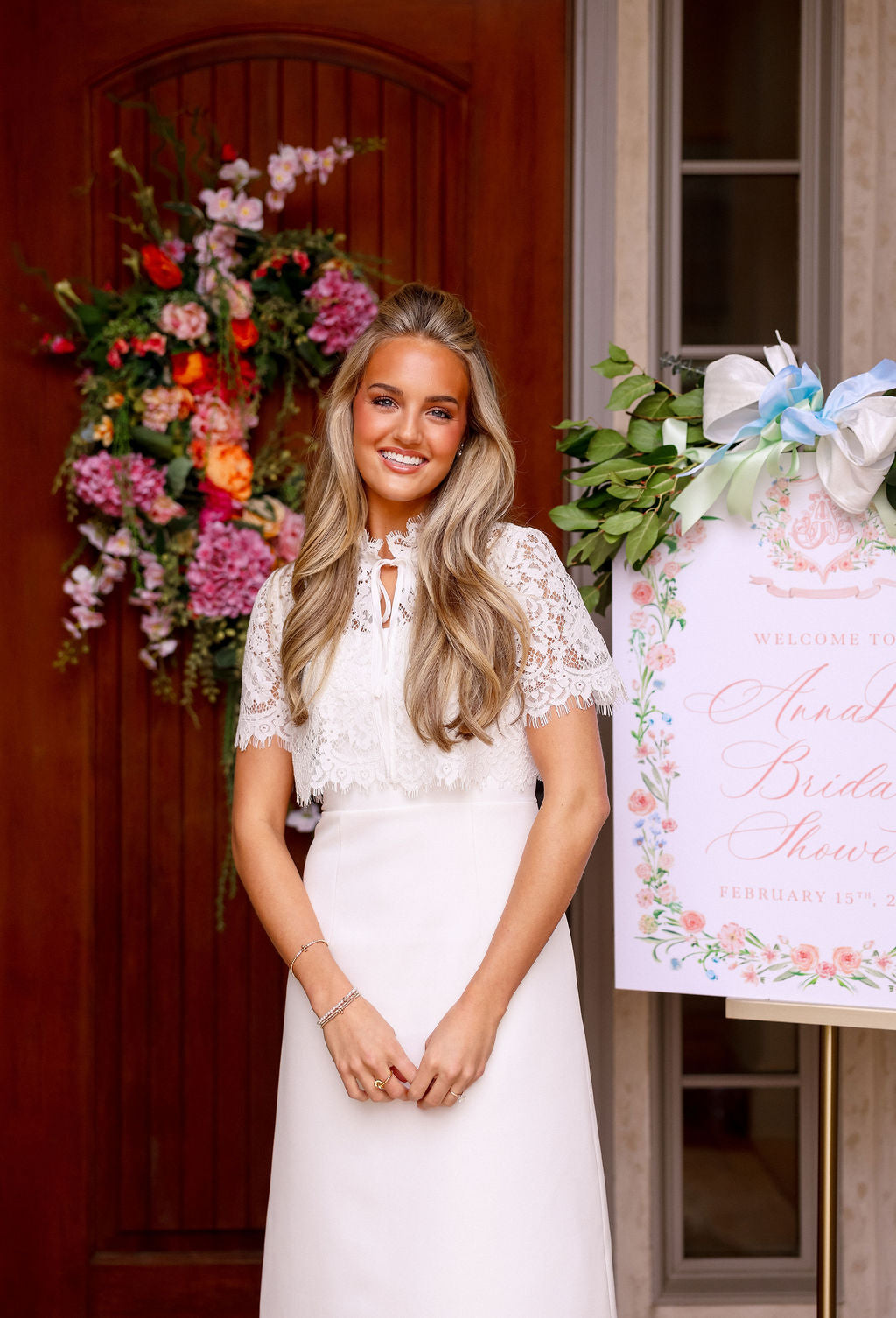 february bridal shower dress The Perfect Shower Dress & Capelet