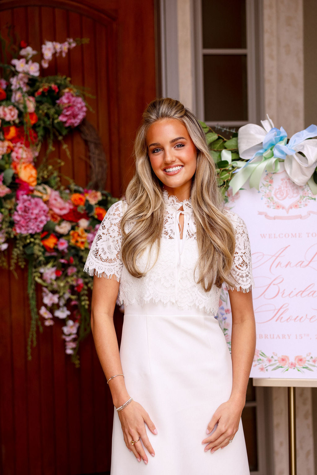 The Perfect Shower Dress & Capelet
