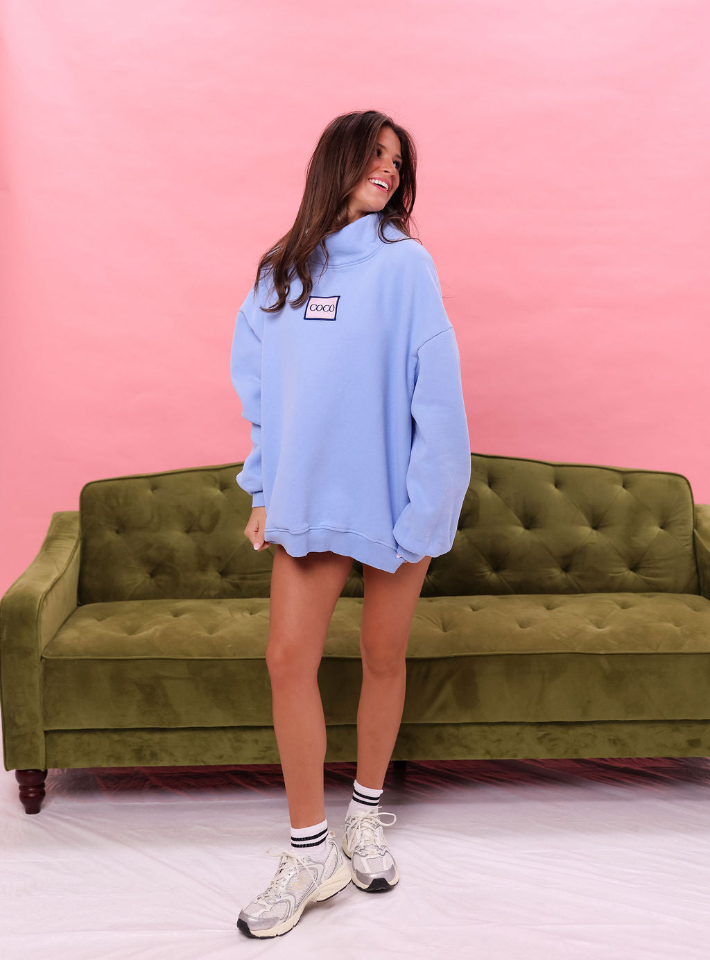 Miller Mockneck - Blue – cocolillys