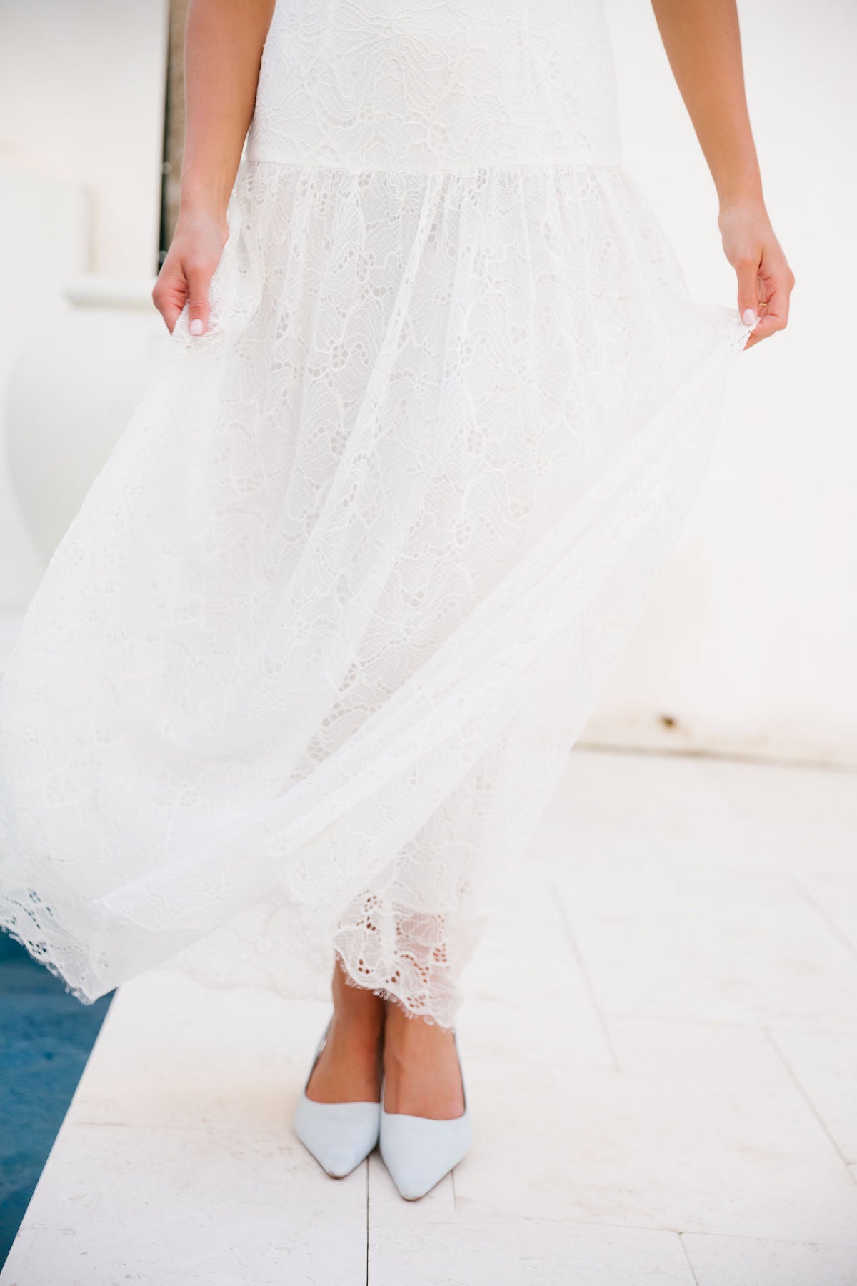 The European Bride - White Lace cocolillys The European Bride - White Lace cocolillys