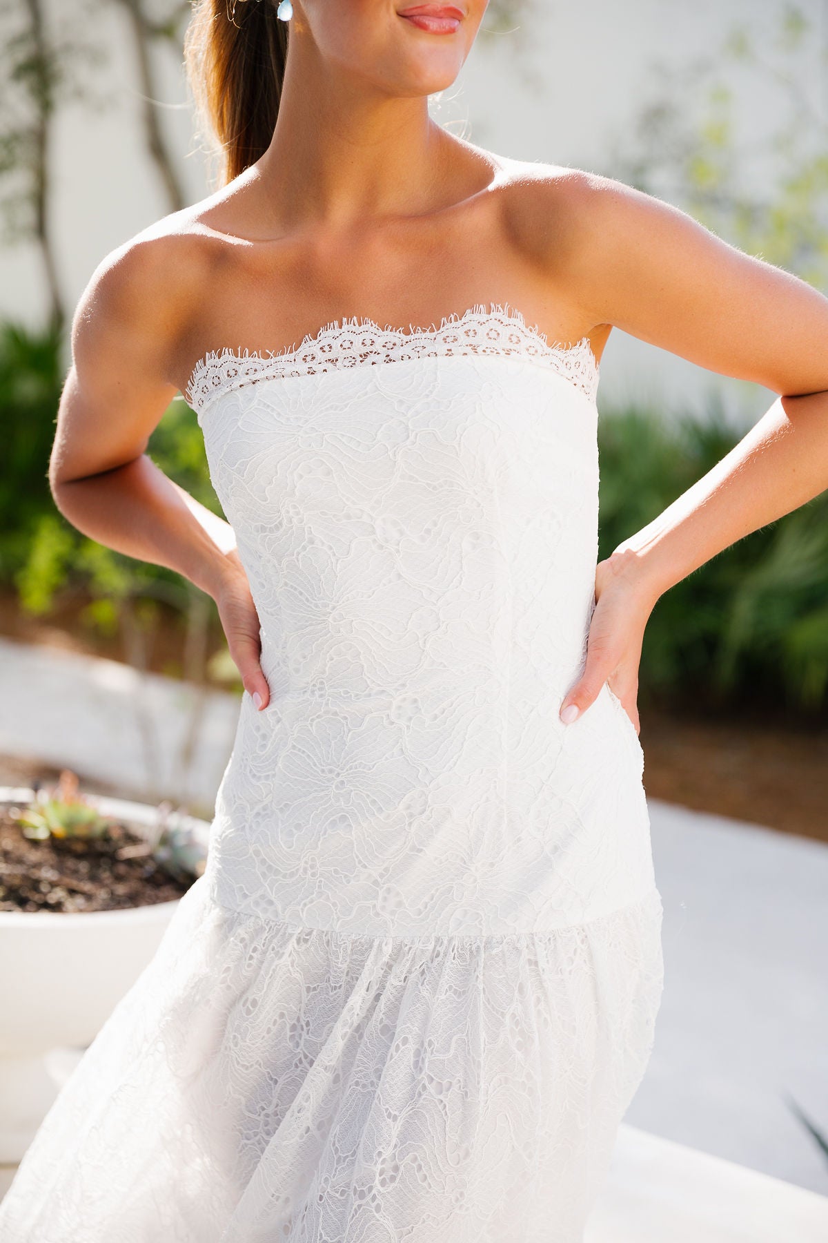 The European Bride - White Lace  cocolillys