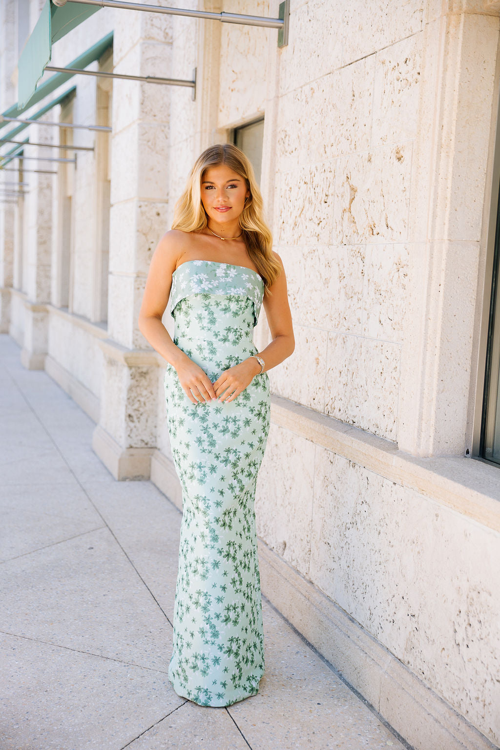 slim fit dress slacks Melona High Low Maxi main image 1