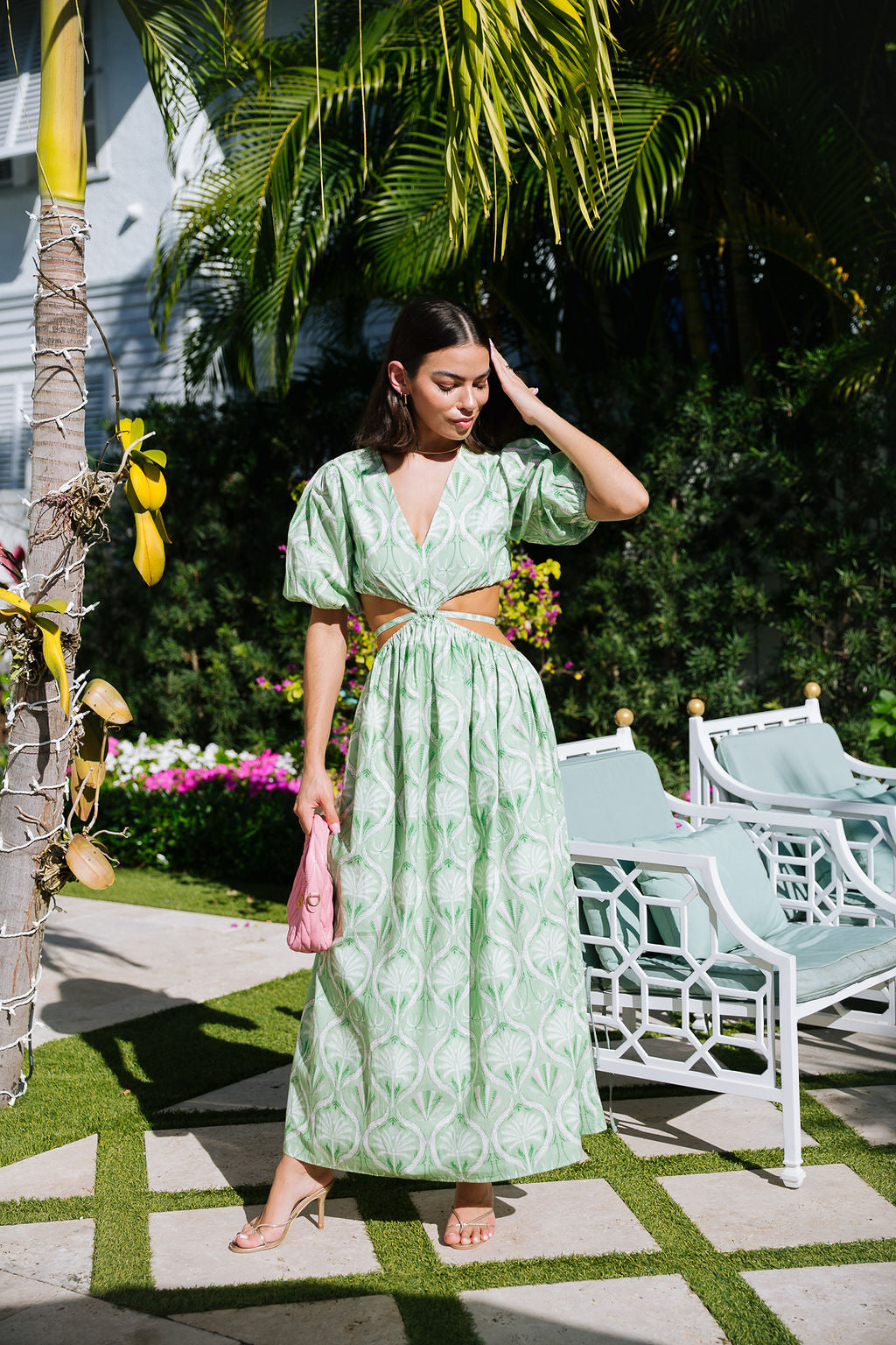 Solana Dress - Green Large Solana Dress - Green Large