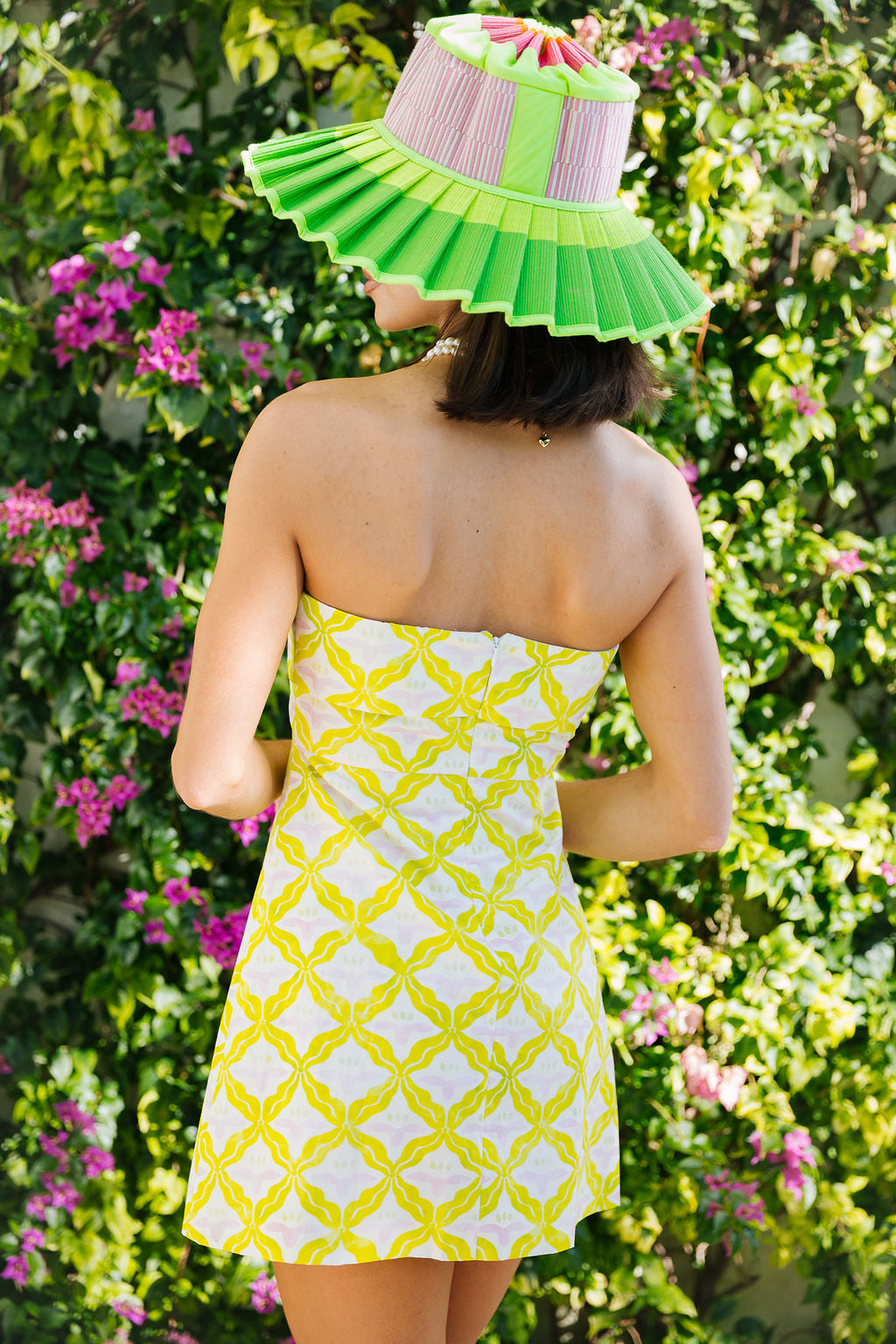 lilly pulitzer yellow strapless dress Karlee Mini