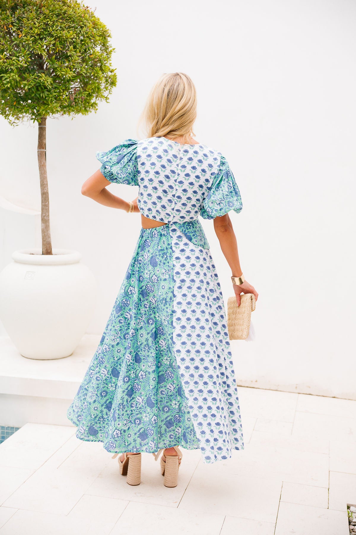 crochet maternity maxi dress Gold Bohemian Dream Crochet Cotton Maternity Maxi Dress