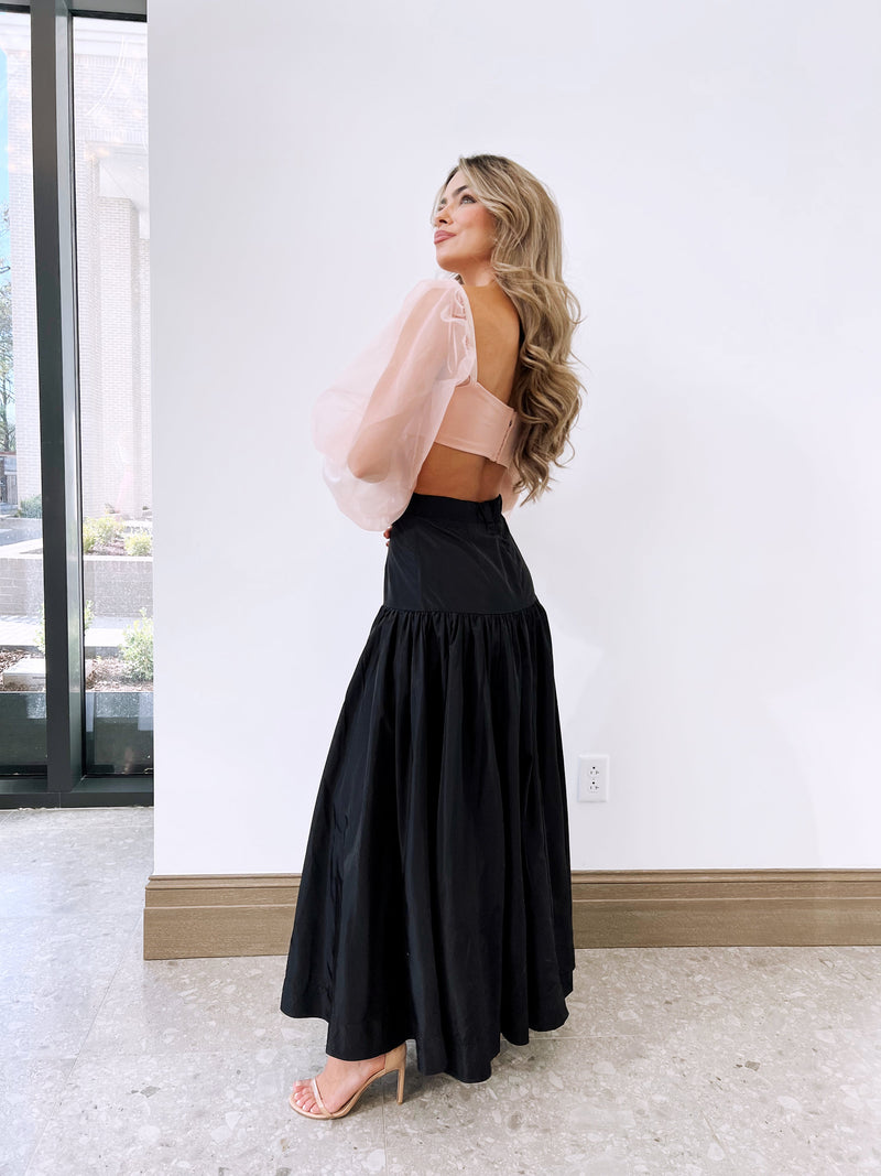 Rose’ Cropped Top - Blush