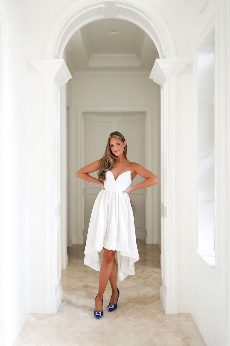 Valetta Dress - White