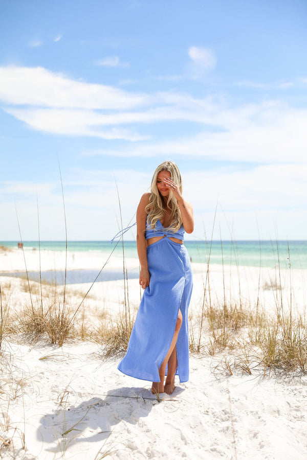 All Day Long Maxi - Azure