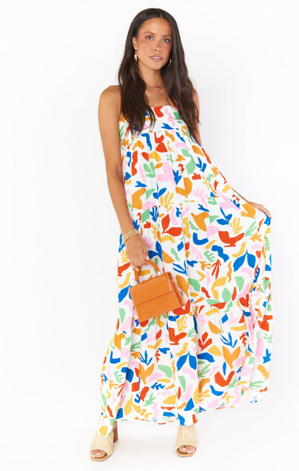 Long Weekend Maxi Dress - Primary Paradise