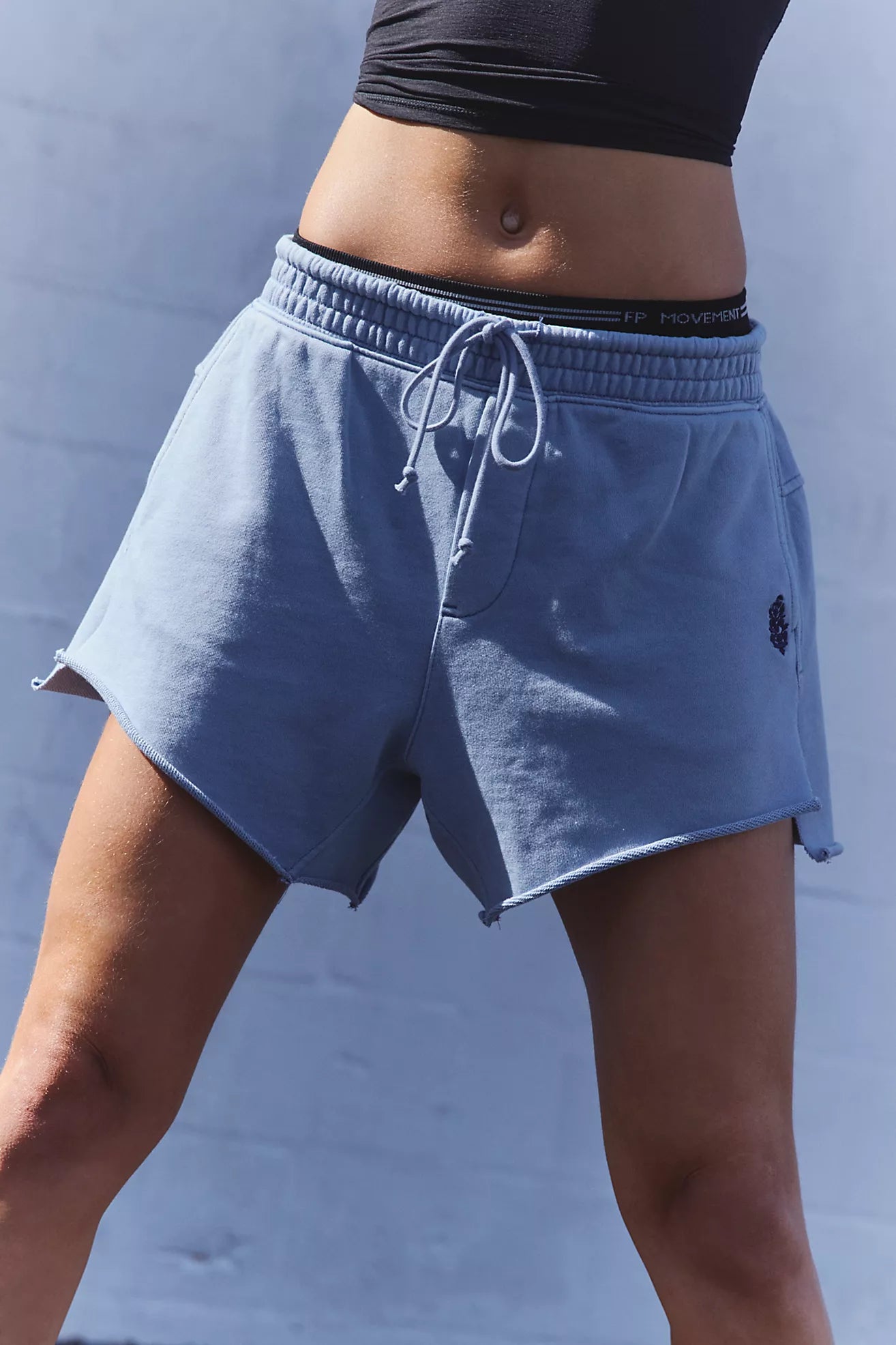 Knockout Shorts - Dark Slate FREE PEOPLE – cocolillys