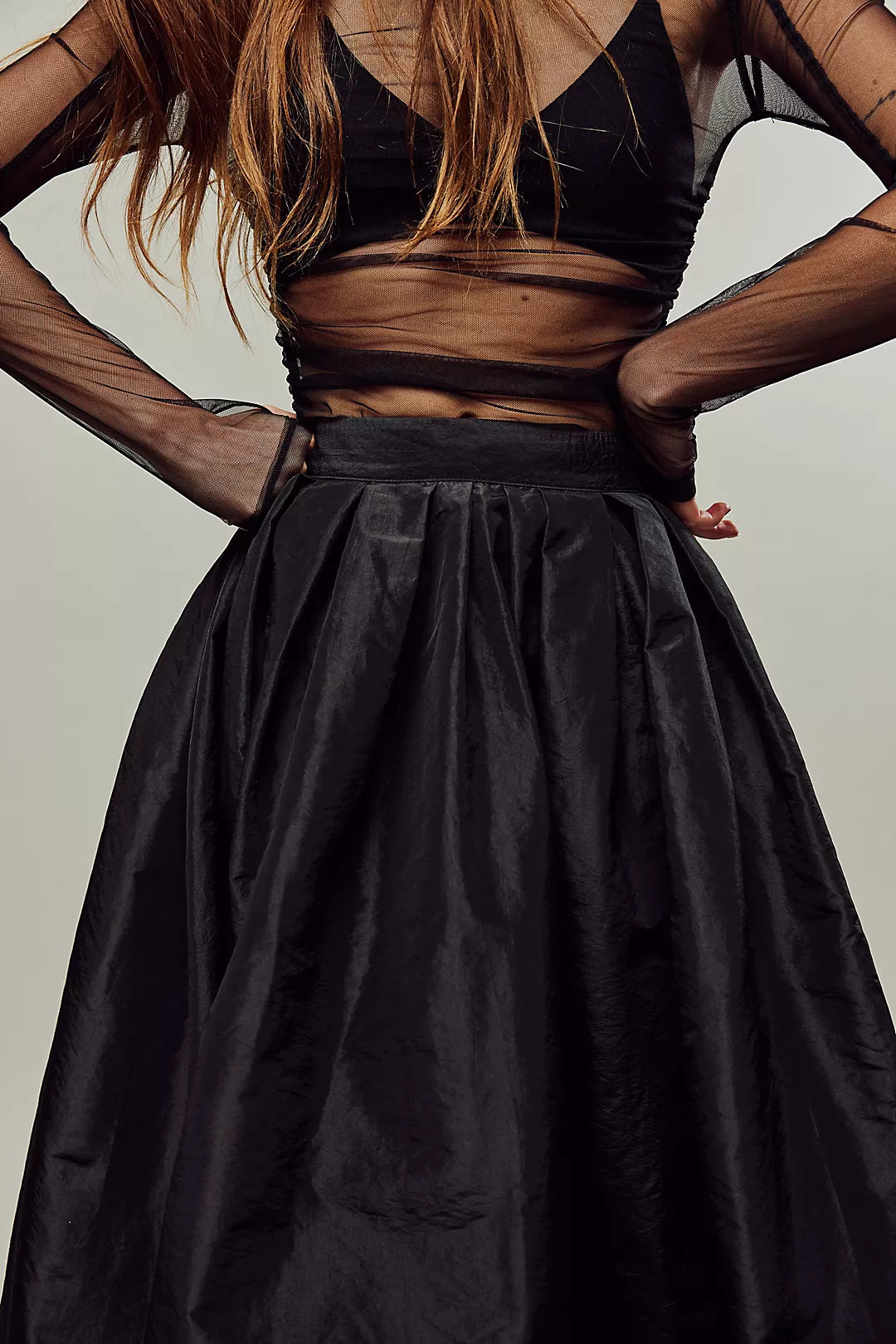 Emilia Full Skirt - Black – cocolillys