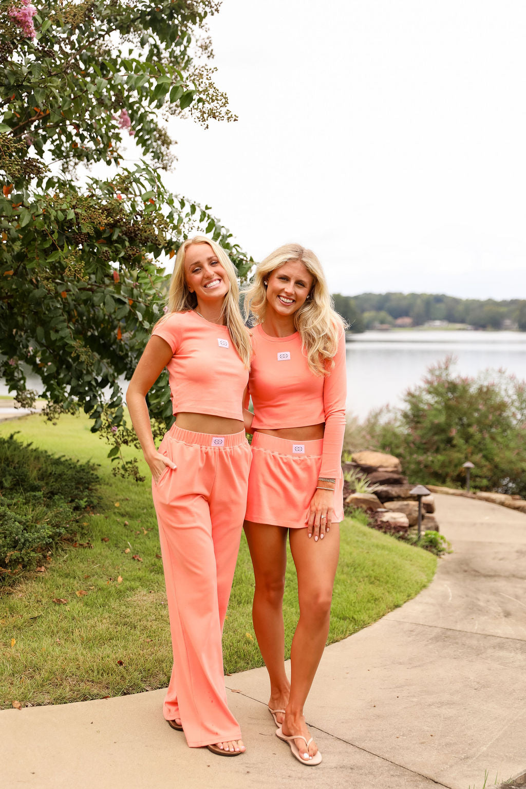 Mimi Mini Tee - Peach Sorbet – cocolillys
