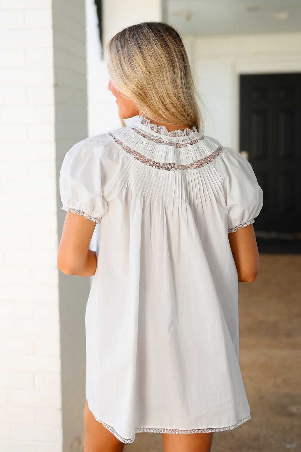 Henry Mini Dress - White – cocolillys