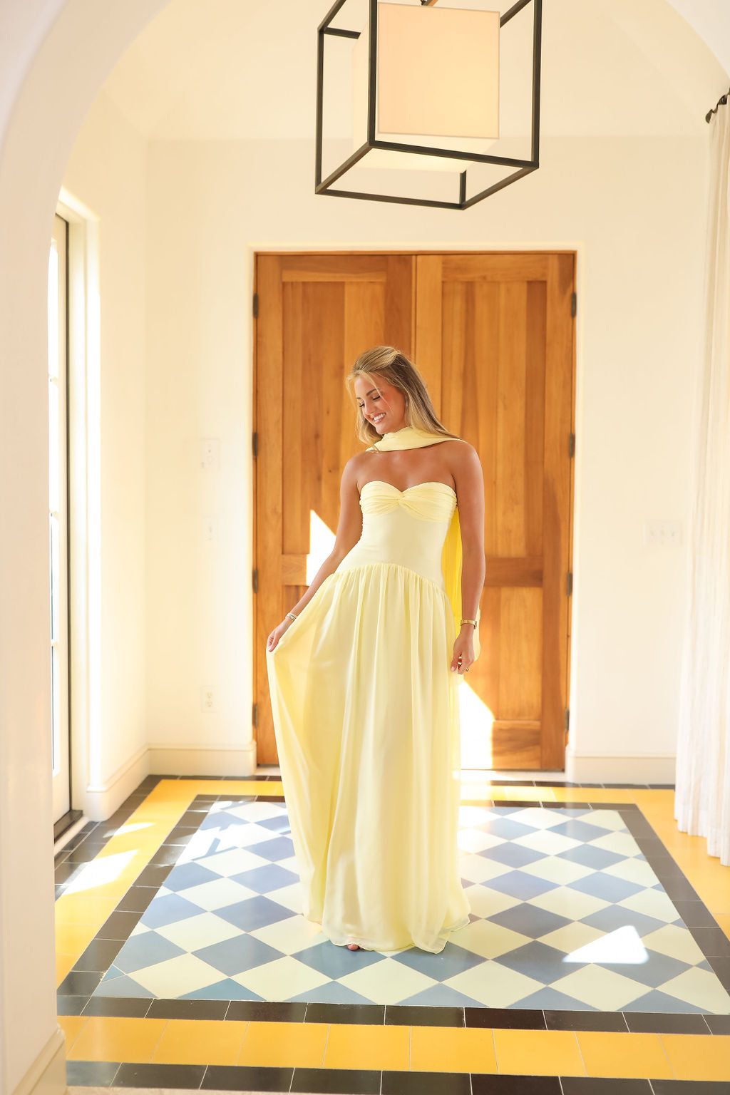 fitted lace wedding dress Andie Maxi Dress – y&i clothing boutique