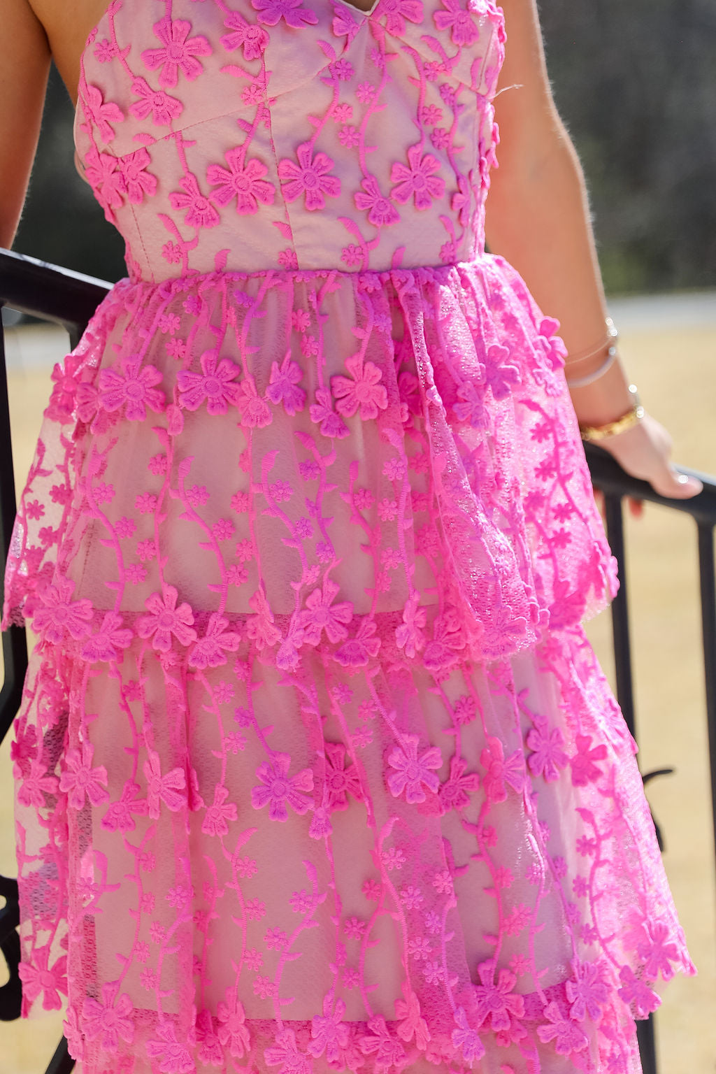 Russian Rose Maxi Dress - Rose Pink XSmall