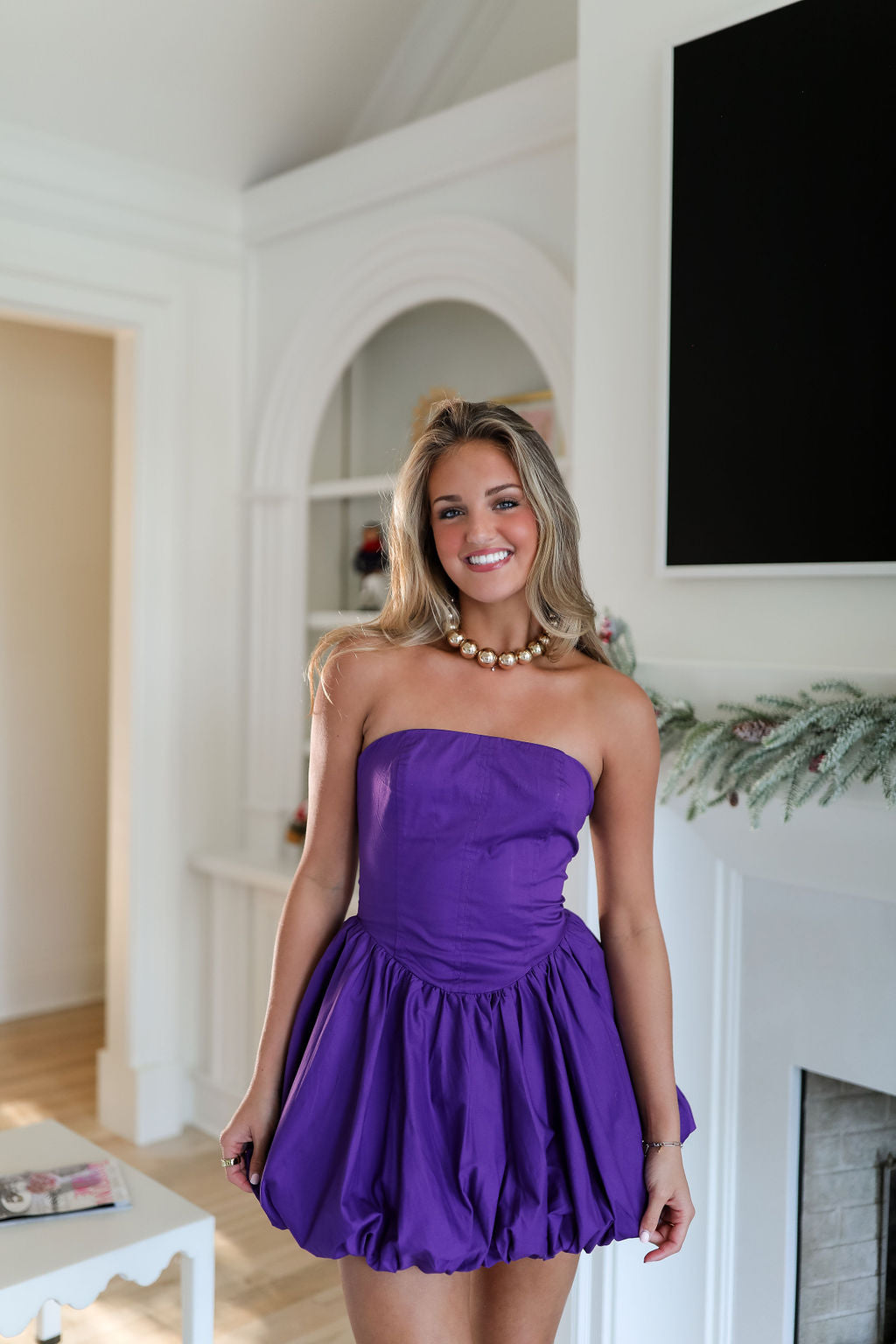 Mindy Mini Dress - Purple Large Mindy Mini Dress - Purple Large